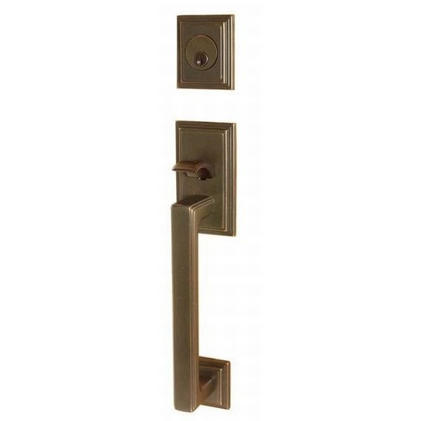 Oil Rubbed Brnz Handleset, 4203CUS10BLH, EMTEK, Mfr# 4203CUS10BLH